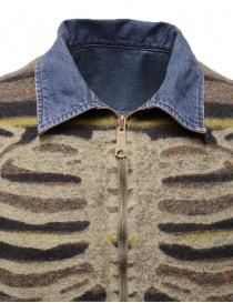 Kapital reversible jacket in denim and wool buy online price