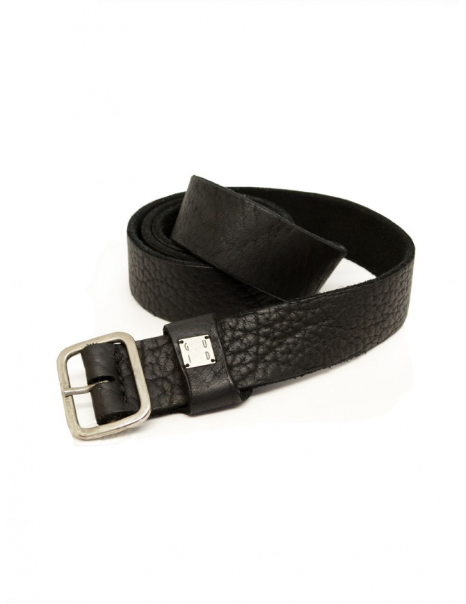 Guidi BLT16 black leather belt BLT16 BISON FULL GRAIN BLKT belts online shopping