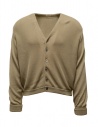Kapital cardigan "Coneybowy" in beige mixed wool buy online K2213KN150 BEIGE