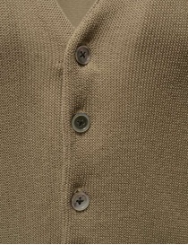 Kapital cardigan "Coneybowy" in beige mixed wool mens cardigans buy online