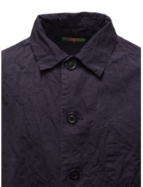 Casey Casey Rivoli giacca-camicia in lino e cotone blu prezzo