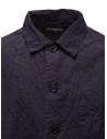 Casey Casey Rivoli giacca-camicia in lino e cotone blu 20HV310 INK prezzo