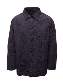 Casey Casey Rivoli blue linen and cotton shirt-jacket 20HV310 INK order online