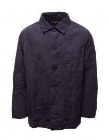 Casey Casey Rivoli blue linen and cotton shirt-jacket on discount sales online