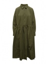 Casey Casey Yukari khaki long shirt dress buy online 20FR429 KHAKI