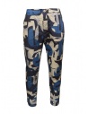 Casey Casey Rocky pantaloni stampati blu acquista online 20HP186 INK