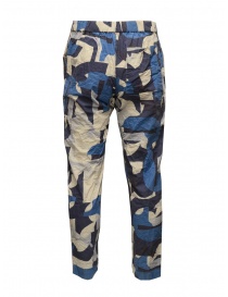 Casey Casey Rocky pantaloni stampati blu prezzo