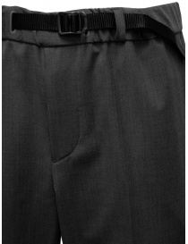 Monobi pantaloni neri con cintura integrata acquista online
