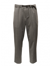 Mens trousers online: Monobi Techwool Hybrid grey pants