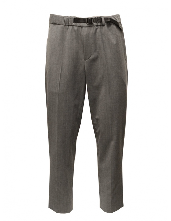 Monobi Techwool Hybrid grey pants 11162404 F 106 LIGHT GREY mens trousers online shopping