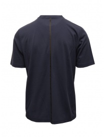 Monobi T-shirt blu in puro cotone