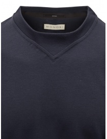 Monobi blue T-shirt in pure cotton price