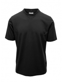 Monobi T-shirt nera in puro cotone 11208300 F 5099 BLACK