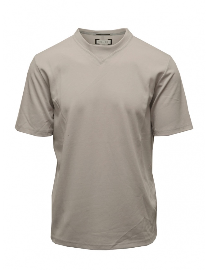 Monobi T-shirt in light grey color 11208300F 76448 GLACIER GR