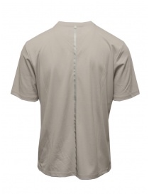 Monobi T-shirt in cotone grigio chiaro acquista online