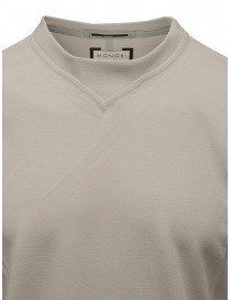 Monobi T-shirt in cotone grigio chiaro prezzo