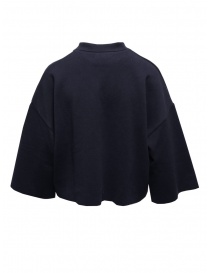 Ma'ry'ya blue shirt collar knit cardigan