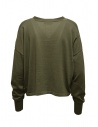 Ma'ry'ya cardigan in cotone verde militareshop online cardigan donna