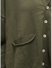 Ma'ry'ya cardigan in cotone verde militare prezzo