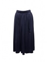 Ma'ry'ya gonna lunga in cotone blu navy acquista online YIJ115 K8 NAVY