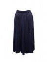 Ma'ry'ya long skirt in navy blue cotton buy online YIJ115 K8 NAVY
