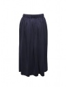 Ma'ry'ya gonna lunga in cotone blu navyshop online gonne donna