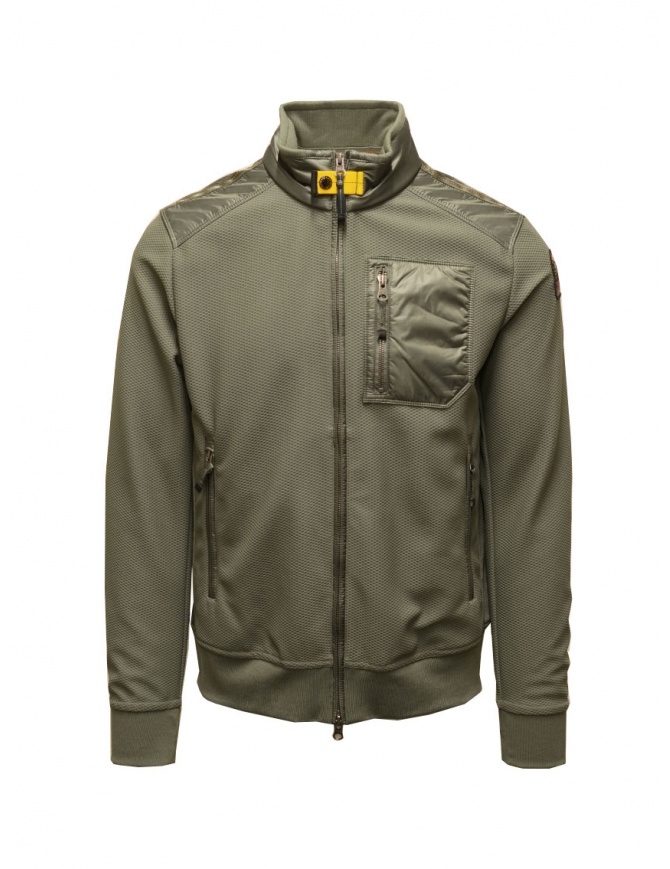 Parajumpers London giacca ibrida verde PMHYBCD02 LONDON THYME 610 giubbini uomo online shopping