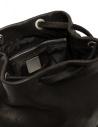 Guidi BK3 bucket bag in black horse leather price BK3 SOFT HORSE FG BLKT shop online