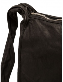 Guidi CA03 sacca a tracolla in pelle nera borse acquista online
