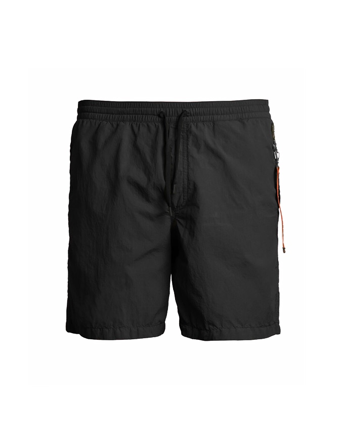 Parajumpers Mitch black swim shorts PMPANRO13 MITCH BLACK 541 mens trousers online shopping