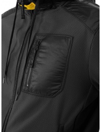 Parajumpers Marcel black hybrid down jacket mens jackets buy online