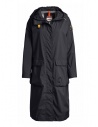 Parajumpers Cara giacca impermeabile lunga nera acquista online PWJCKGH33 CARA PENCIL 710