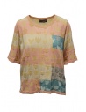 M.&Kyoko pink and yellow floral t-shirt buy online BCH01024WA PINK
