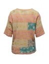 M.&Kyoko maglietta rosa e gialla a fiorishop online t shirt donna