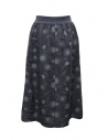 M.&Kyoko blue floral skirt in Japanese paper shop online womens skirts