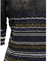M.&Kyoko black turtleneck with jacquard stripes shop online women s knitwear