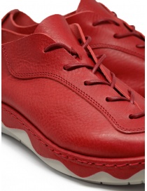 Trippen Ripple red lace-up shoes with wavy edge womens shoes buy online