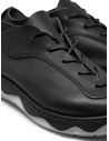 Trippen Ripple lace-up shoes in black leather with wavy edge RIPPLE F WAW BLK-WAW SW WHT buy online