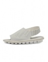 Trippen Rhythm white sandals with elastic shop online womens shoes