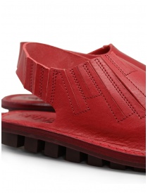 Trippen Rhythm sandali in pelle rossa con elastico calzature donna acquista online