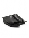 Trippen Sham sandalo slip-on nero con la zeppa acquista online SHAM F WAW BLK-WAW ST BLK