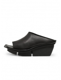 Trippen Sham sandalo slip-on nero con la zeppa acquista online