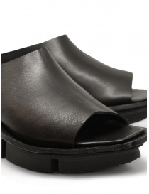 Trippen Sham slip-on wedge sandal in black womens shoes buy online