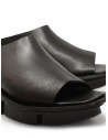 Trippen Sham sandalo slip-on nero con la zeppa SHAM F WAW BLK-WAW ST BLK acquista online