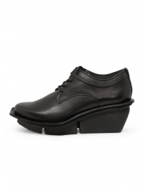 Trippen Steady black derby shoe with wedge buy online