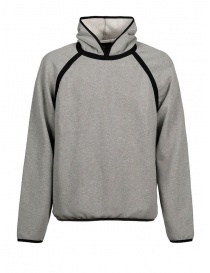 Monobi J Crepe Hoodie in grey online
