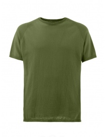 Monobi t-shirt verde cactus in maglia di cotone online