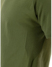 Monobi cactus green t-shirt in cotton knit price