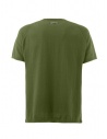 Monobi cactus green t-shirt in cotton knit shop online mens t shirts