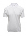 Monobi polo shirt in white cotton knit buy online 12862513 WHITE 1